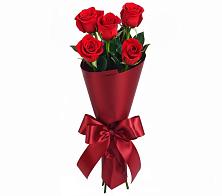 Букет 5 Красных роз Эдлесс Лав #REPLACE_PRED# Дор