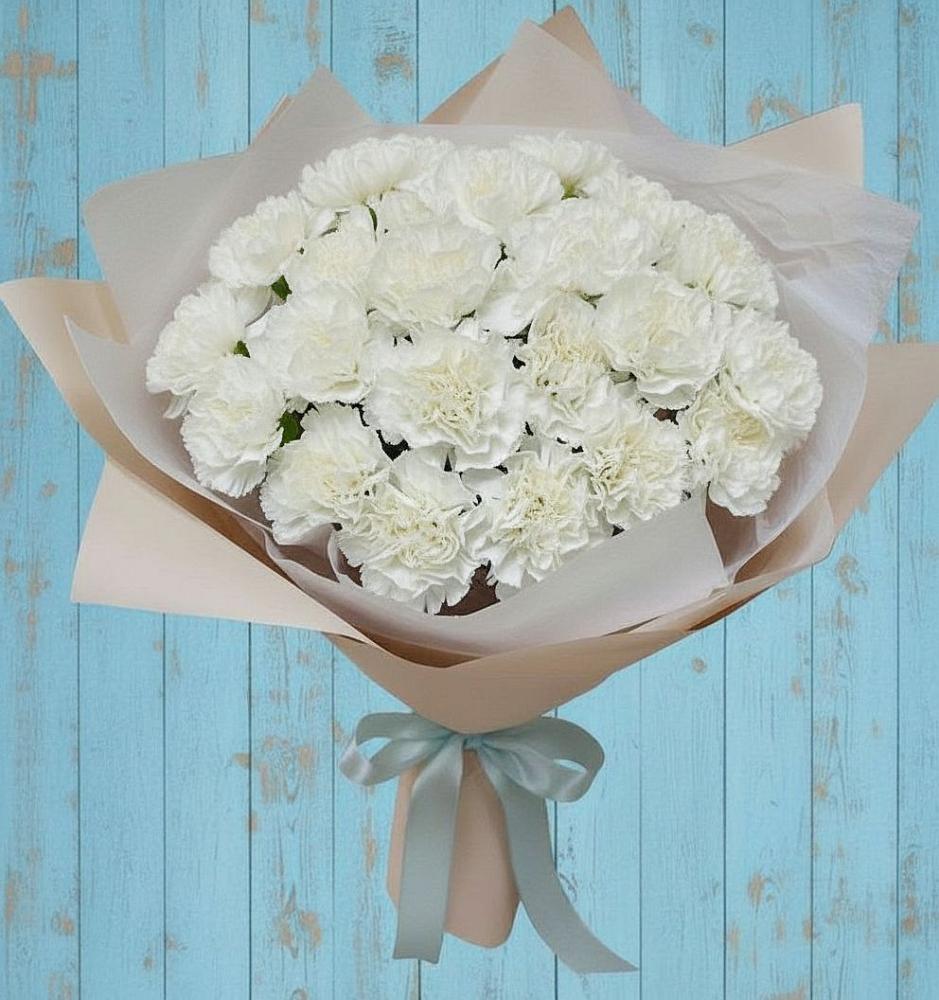 Букет цветов из: Гвоздики в Дор