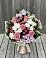 Букет цветов из: Альстромерии, Гвоздики, Розы и Хризантемы в Дор