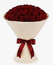 Букет 101 Бордовая роза Блэк Бакарра #REPLACE_PRED# Дор