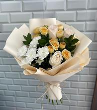 Букет цветов из:  Розы и Хризантемы #REPLACE_PRED# Дор