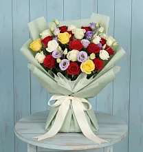 Букет цветов из:  Розы в Дор