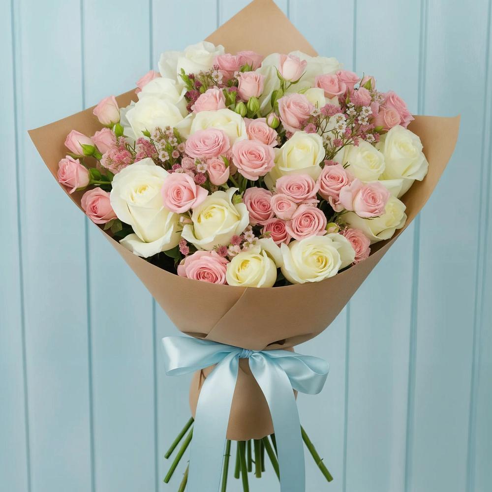 Букет цветов из: Розы в Дор