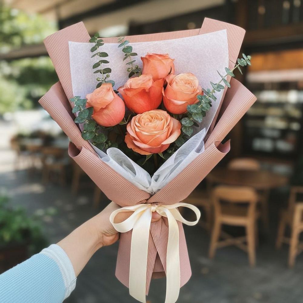 Букет цветов из: Розы в Дор