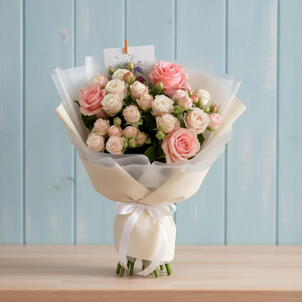 Букет цветов из: Розы в Дор