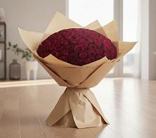 Букет 101 Красная роза в Дор