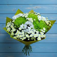 Букет цветов из:  Хризантемы #REPLACE_PRED# Дор