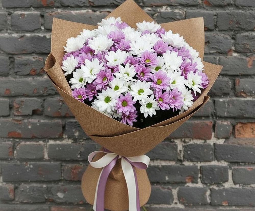 Букет цветов из: Хризантемы в Дор