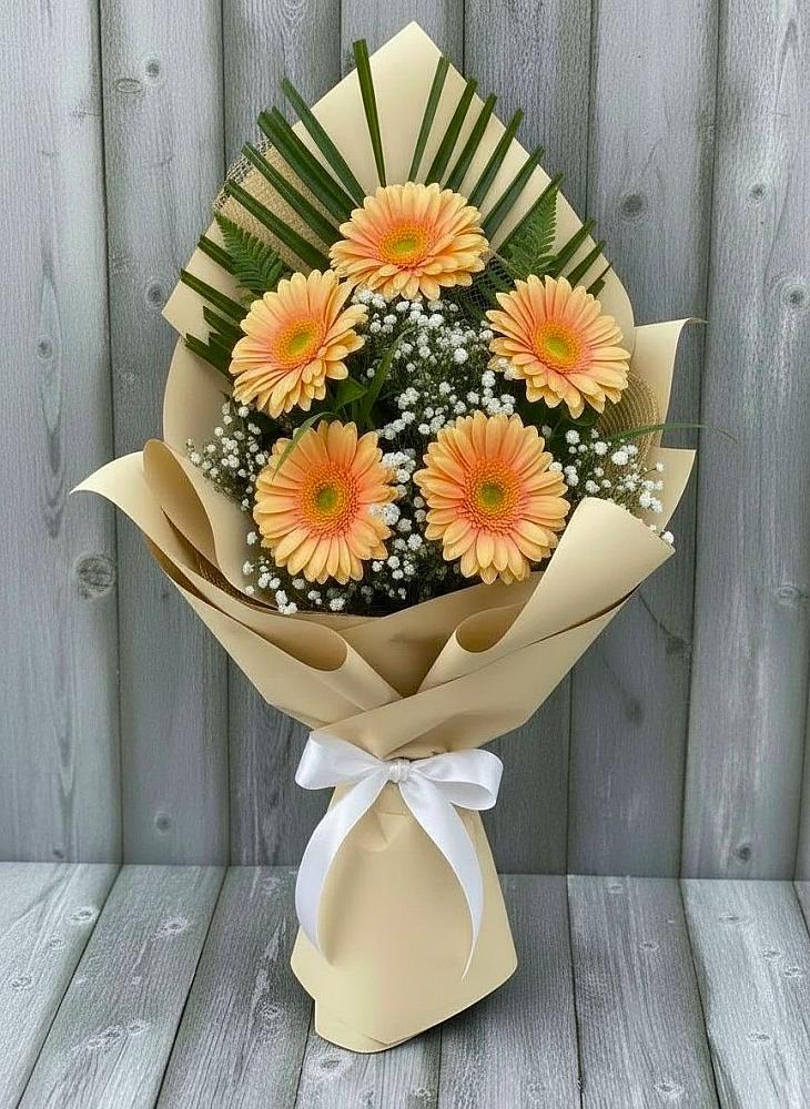 Букет цветов из: Герберы в Дор