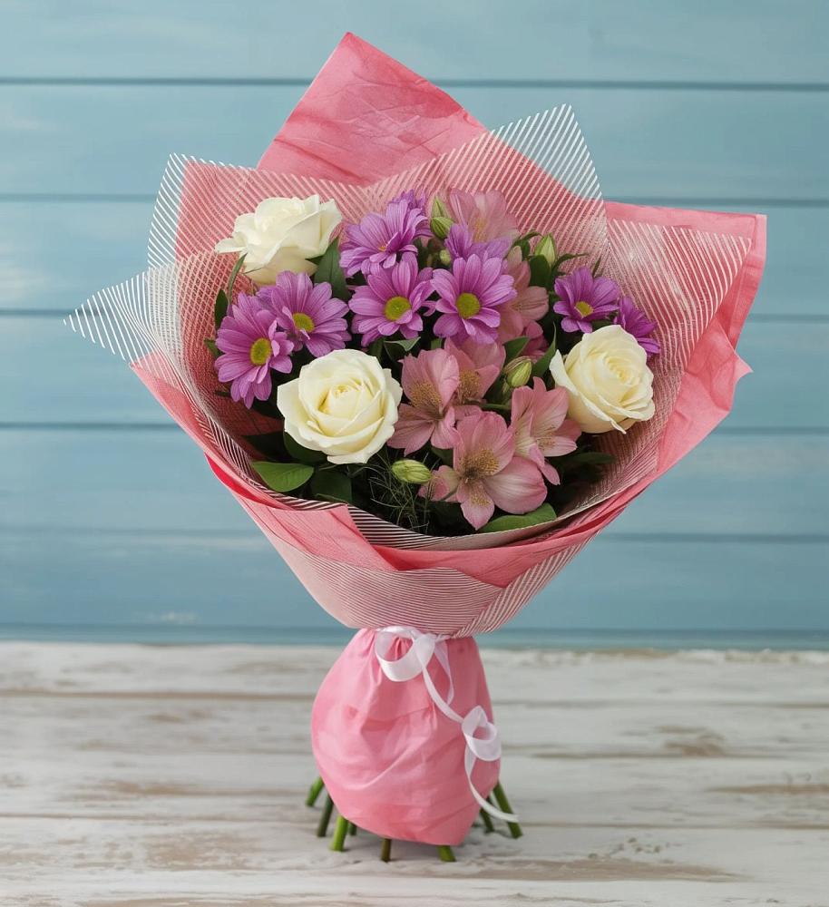 Букет цветов из: Герберы в Дор