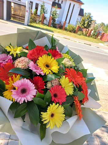 Букет цветов из: Герберы в Дор