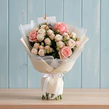 Букет цветов из:  Розы в Дор