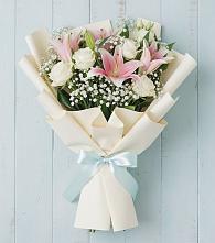 Букет цветов из:  Лилии #REPLACE_PRED# Дор