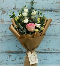 Букет цветов из:  Розы и Лизиантусы #REPLACE_PRED# Дор