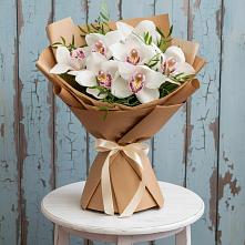 Букет цветов из:  Орхидеи и Розы #REPLACE_PRED# Дор