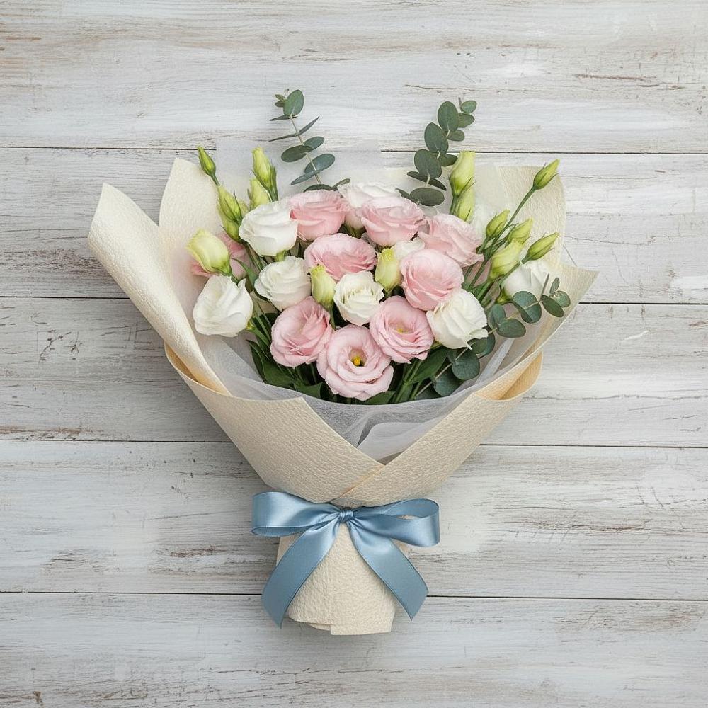 Букет цветов из: Лизиантусы в Дор